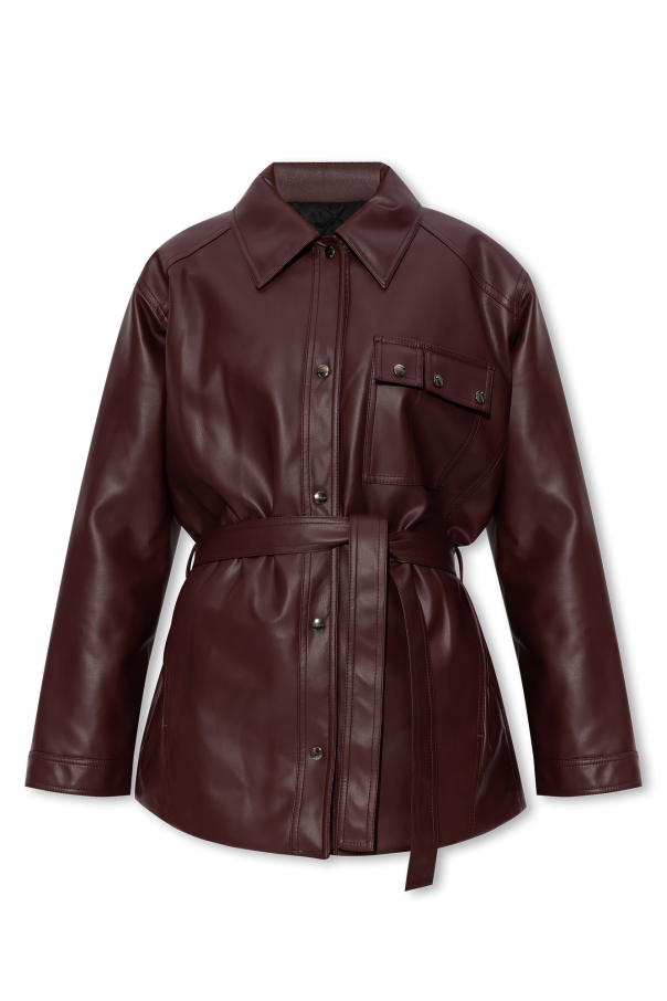 Iceberg Faux leather jacket Women's Clothing Vitkac